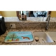 thumbnail image 2 of Borzoi Russian Greyhound Merry Christmas Tree Dish Drying Mat, 2 of 7