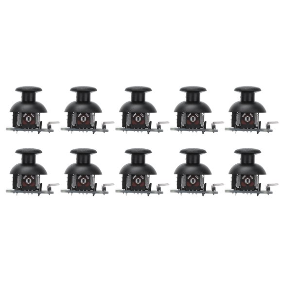 Módulo De Controlador De Juego, DC 3.3V-5V X Y Ejes Duales Conexión Fácil Programable 10 Piezas Sensor De Joystick Sensible Para PS2