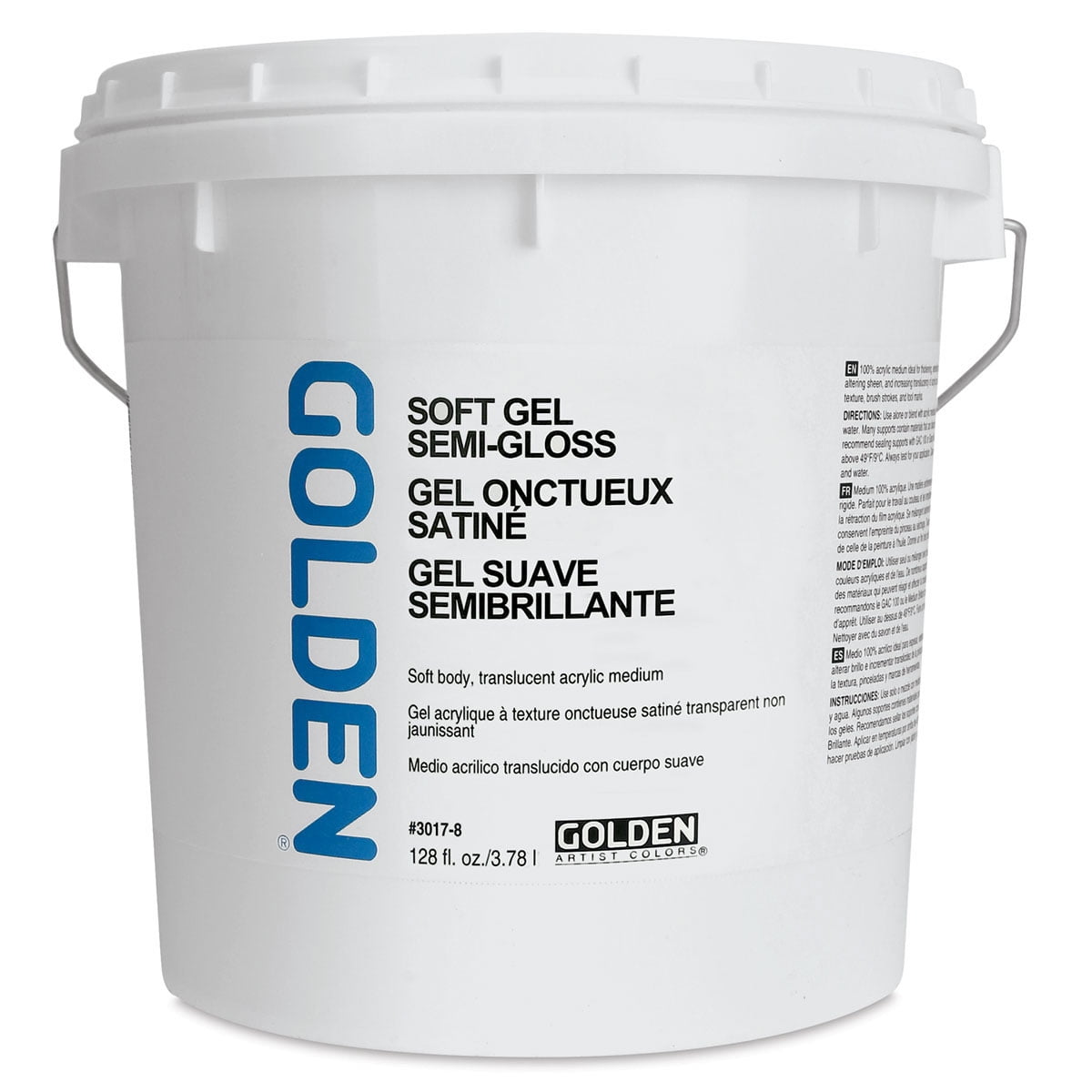 Golden Soft Gel, Semi-Gloss, Gallon