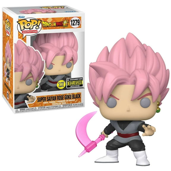 Dragon Ball Super Saiyan Rose Goku Black Glow-in-the-Dark Pop! Vinyl Figure - En