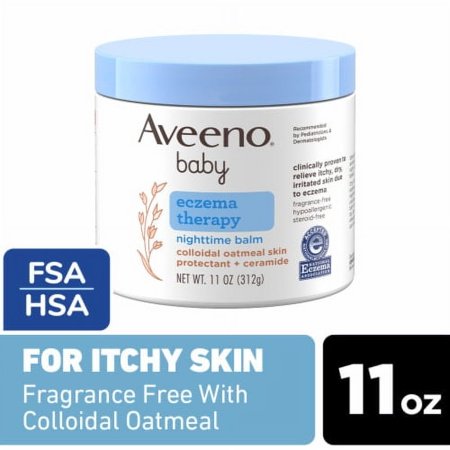 Aveeno Baby Eczema Therapy Nighttime Balm - 11 oz