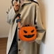 thumbnail image 5 of Bolso Bandolera de Calabaza, Novedoso Bolso de Hombro, Bolso de Mano de Halloween para Mujer, Cartera con Cadena para El Hombro, 5 of 7