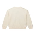 thumbnail image 5 of Women's Mitchell & Ness  Cream New York Mets Premium Oversized Crewneck Sweatshirt, 5 of 7