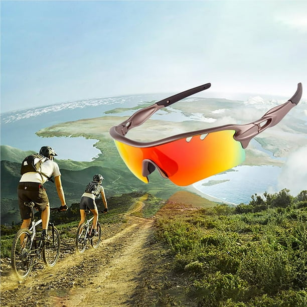 Nuevos Hombr Mujer Polarizadas 3 Lent Conjunto Ciclismo Gafas De Sol Deport MTB Bicicleta Gafas Montar En Carretera UV400 Pejo Bicicleta Gafas - AliExprs