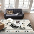 thumbnail image 4 of Area Rugs Indoor Non-Slip Rectangle Rug 2x3 Ft Aztec Gray Southwest Wind Bohemian Ethnic Wind Rug Rubber Backing Floor Mats Non Shedding Home Decor Carpet for Entryway Living Room, 4 of 8