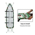 thumbnail image 4 of HELLHERO Snowman Ironing Board Cover, 15x54 Inch Standard Ironing Board Cover with Elastic Edge and Hook and Loop Fasteners Scorch and Stain Resistant Cotton Ironing Cover, 4 of 5