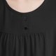 thumbnail image 5 of Tops de Manga Corta de Mujer Casual Botón de Color Sólido Plegado Cuello Redondo Suéter de Moda para el Hogar Y el Uso Diario, 5 of 9