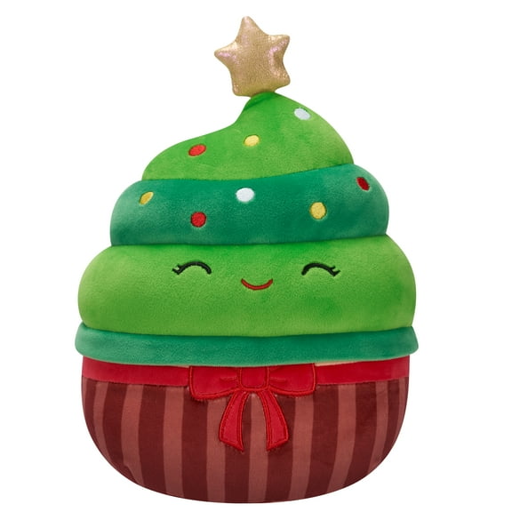 Squishmallows Official 12 inch Myla the Green Frosted Cupcake - Child's Ultra Soft Stuffed Plush Toy