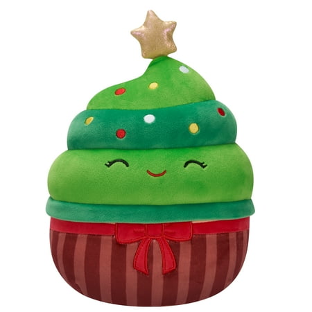 Squishmallows Official 12 inch Myla the Green Frosted Cupcake - Child's Ultra Soft Stuffed Plush Toy