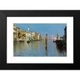 thumbnail image 2 of Rubens Santoro 14x10 Black Modern Framed Museum Art Print Titled - View Across the Grand Canal from Dorsoduro with the Bell Tower of San Marco&nbsp; (1880), 2 of 5