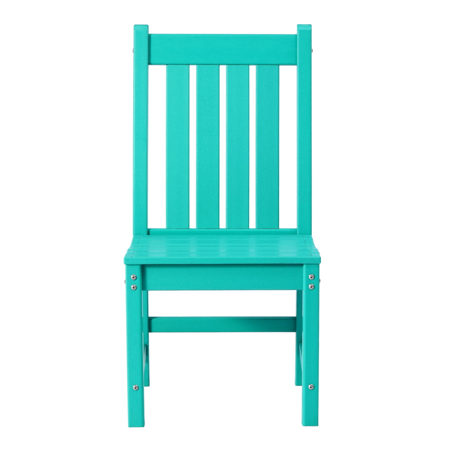 WestinTrends Malibu Outdoor Patio Dining Chair, Turquoise