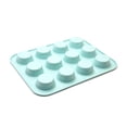 thumbnail image 3 of Bearachild Moldes para muffins de acero inoxidable Resistentes al calor 12 tazas Bandeja para hornear cupcakes Utensilios para hornear Herramientas y accesorios para hornear Bearachild HA061129-00B, 3 of 6