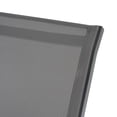 thumbnail image 6 of Noble House Waterloo Outdoor Mesh/luminum Lounge with Side Table Gray, 6 of 12