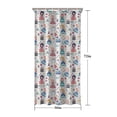 thumbnail image 5 of Floral Princess Pattern Shower Curtain 36"x72" ,Bathroom Decorative Shower Curtains Set with 12 Hooks,Modern Waterproof Washable Shower Curtain, 5 of 6