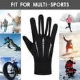 thumbnail image 3 of Outdoor Waterproof Gloves Autumn Winter Fleece Lining Non-Slip Full Touch Screen Motorcycles, 3 of 8