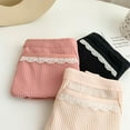 thumbnail image 3 of GYRATEDREAM Women's Cotton Underwear High Waist Stretch Briefs Soft Underpants Ladies Full Coverage Panties 5 Pack, 3 of 7