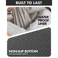 Ophanie 23" Calming Dog Bed For Medium&Small dog, Hug Donut Cat Bed, Waterproof, and Machine Washable Removable Pet Bed Cover, 23"x 23"x 7"