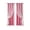 Pink, variant on Star Cutout Double Layer Blackout Curtains,Washable with Tulle Decor for Bedroom Bathroom Livingroom Pink