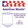 thumbnail image 2 of American Mantle Lantern Globe (Replacement for 2000026611 / R214D046C) : CLG8000, 2 of 4