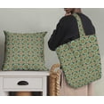 thumbnail image 5 of Soimoi Green polyester Crepe Fabric Seamless Moroccan Damask Print Fabric by Yard 42 Inch Wide, 5 of 5