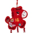 thumbnail image 3 of Kumdkd Year of the Horse 2026 Lucky Charm, Red Fire Horse Plush Keychain & Wall Decoration, Chinese New Year Ornament for Home, Door, Bag - Spring Festival Gift for Good Fortune, 3 of 6