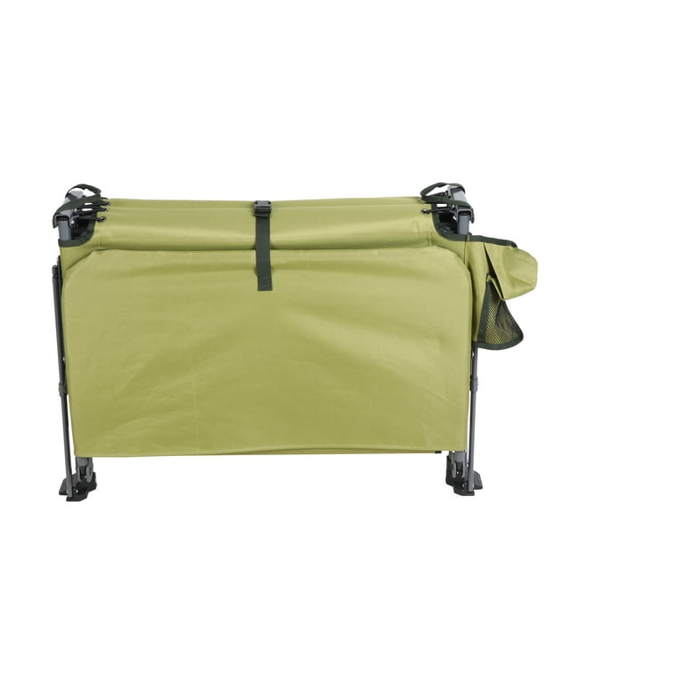 【カーキ】QUICKCAMP QC-WS Ozark Trail Adult Quick Fold Speedy Camp Cot, Green, 79