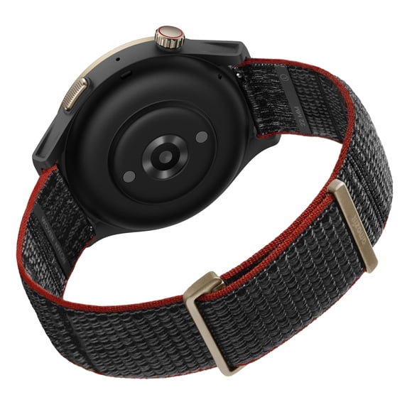 Watch Band Amazfit, correa de repuesto de nailon de 22 mm, negra