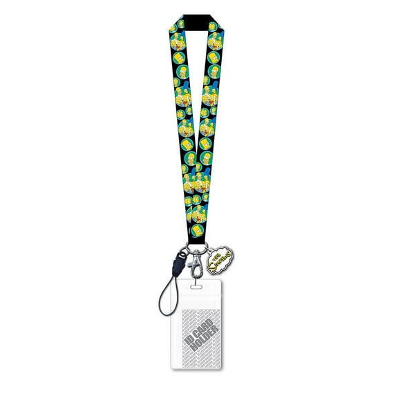 Marvel Lanyard Keychain, Black, 0 Size