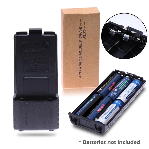 5pcs 6AA Extended Battery Case Box for Baofeng Radio F8 F9 UV5R UV5RE Plus Ndcxsfigh Para estrenar