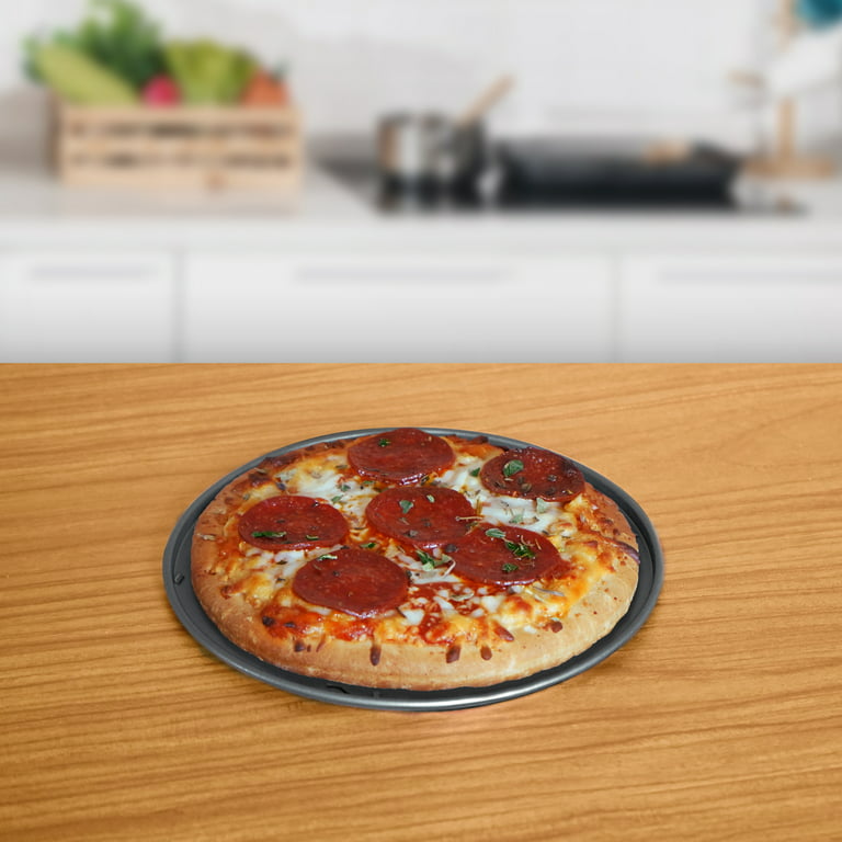Chef Pomodoro Detroit Style Pizza Pan, 14 x 10-Inch, Hard Anodized Aluminum, Pre-Seasoned Bakeware Kitchenware