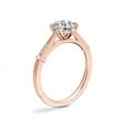 thumbnail image 3 of 2.05 Carat Stunning Round Cut Moissanite (D/VVS1) Anniversary Ring for Wife Solid 18K Rose Gold Size 8.5 by Diamond-Capitals, 3 of 8
