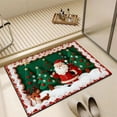 thumbnail image 5 of Horivan 1PC Christmas Kitchen Rugs and Mats Non Slip Waterproof Holiday Floor Decor for Sink Front and Entryway Festive Home Kitchen Accessories 40*60cm, 5 of 6