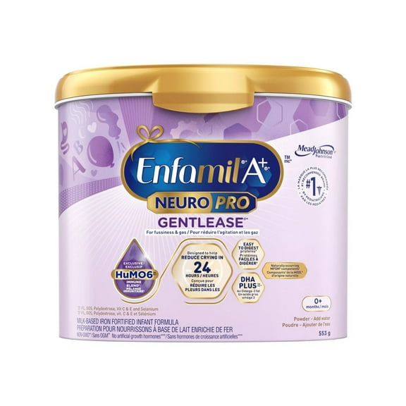 Enfamil+® Formule pour bébé A+ NeuroPro Gentlease