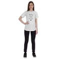 thumbnail image 4 of Inkmeso T-Shirt Femme Citation "Mon Chien Pense Que Je Suis Cool" avec Imprimé Graphique, 4 of 7