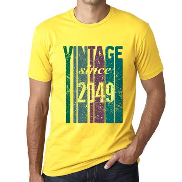 T-Shirt Graphique pour Homme Vintage depuis 2049