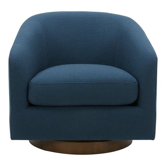Moe's Home Collection Oscy Accent chair Fabric Blue