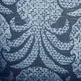thumbnail image 3 of Plutus Pineapple Crush Blue and Black Luxury Throw Pillow, 3 of 3