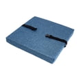 thumbnail image 1 of Cojín de cojín de silla cuadrada para sentarse para la oficina de la sala de estar de tatami Azul oscuro, 1 of 8