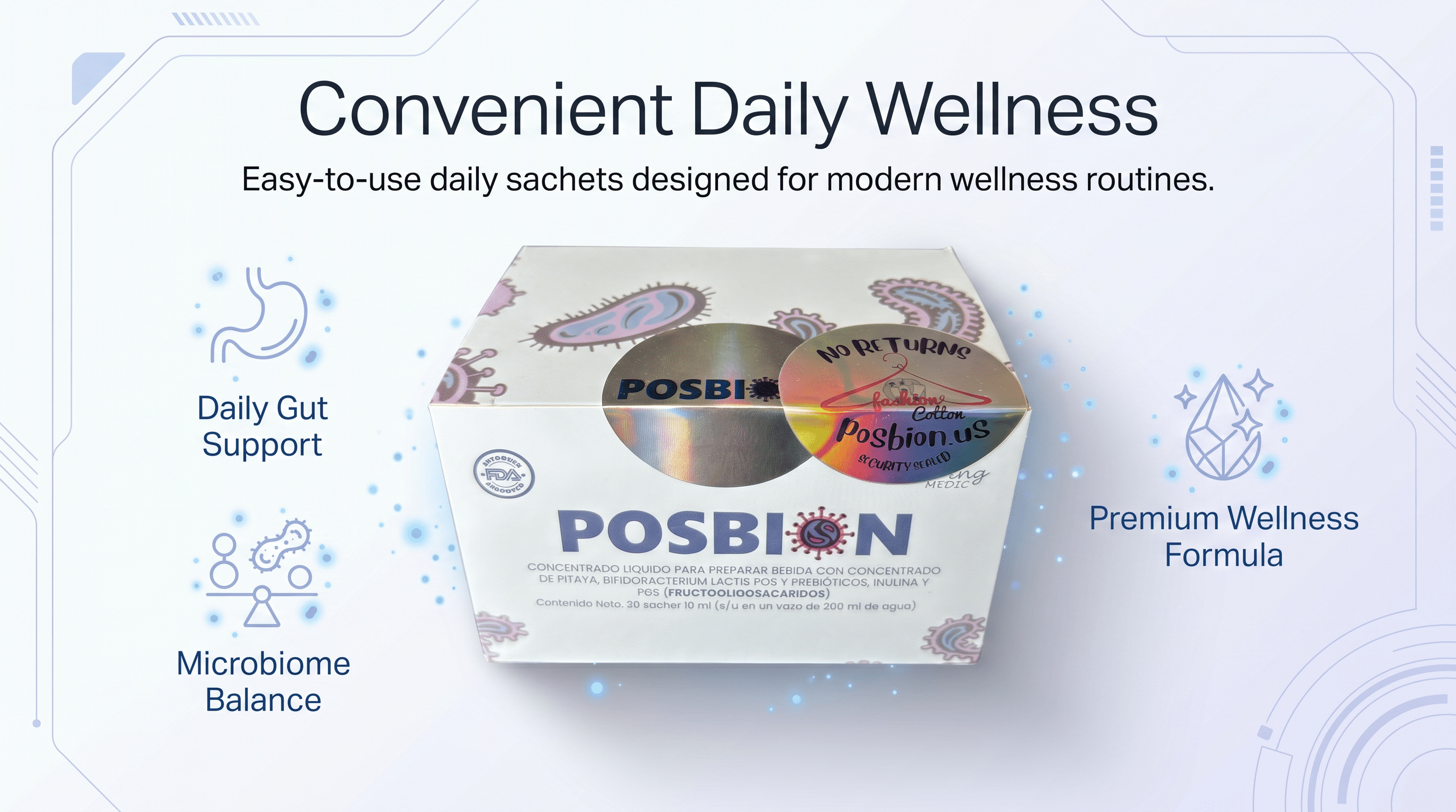 Posbion – Liquid Dietary Supplement