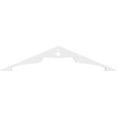 thumbnail image 2 of Ekena Millwork 48"W x 10"H x 1"P (5/12) Pitch Heath Architectural Grade PVC Gable Pediment, 2 of 5