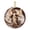 Brown, variant on YingYouFu Christmas Angel Tree Hanging Ornaments, Paper-Cut Style Round Pendant for Christmas Tree Decoration, Festive Hanging Decor for Xmas Tree, Home, Holiday Celebration Display