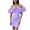Purple, variant on IROINNID Cocktail Dress for Women Evening Night Party Solid Color Off Shoulder Wrap Hip Dress Cocktail Dress,Black