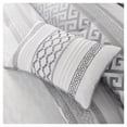 thumbnail image 4 of Madison Park MP10-2419 Bennett 7 Piece Comforter Set, King, Grey, 4 of 6