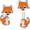 Fox, variant on Highland Cow Earrings for Women 925 Sterling Silver Cow Stud Earrings Hypoallergenic Cute Animal Earings Birthday Christmas Gifts