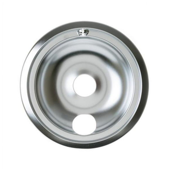 GE APPLIANCE WB31T10011 8 INCH CHROME BURNER BOWL - ELEC - GENUINE OEM PART