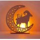 thumbnail image 1 of Ramadán Diy Luna De Madera Luz Led, 1 of 4