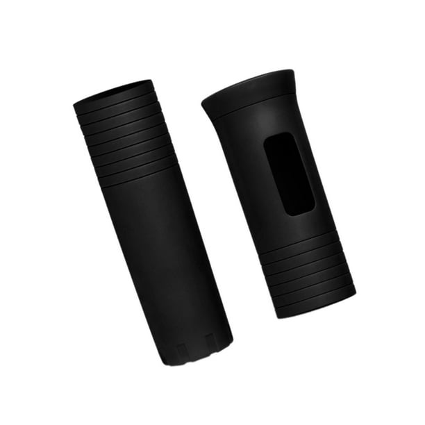 Funda protectora para micrófono de mano inalámbrico, funda protectora para micrófono, tamaño Universal, mangas con mango para micrófono, conferencias, Negro