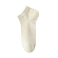 thumbnail image 2 of OVBMPZD Womens Socks Size 9-11 Cotton Low-Cut Beige Footies Socks Moisture Wicking Socks Women, 2 of 2