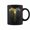 Black, variant on Cute Happy Easter Bunny Rabbit Heart Easter Day Heart Coffee Mugs