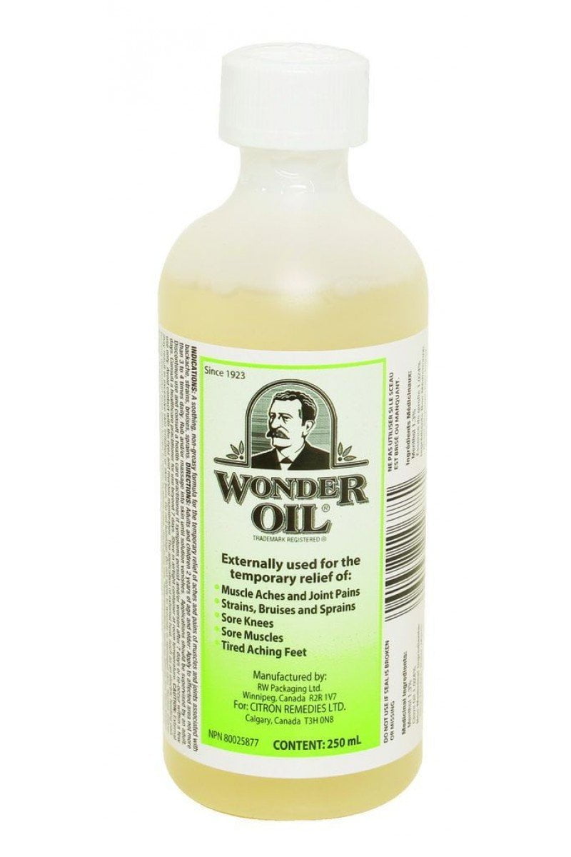 Wonder Oil 250ml Walmart Canada